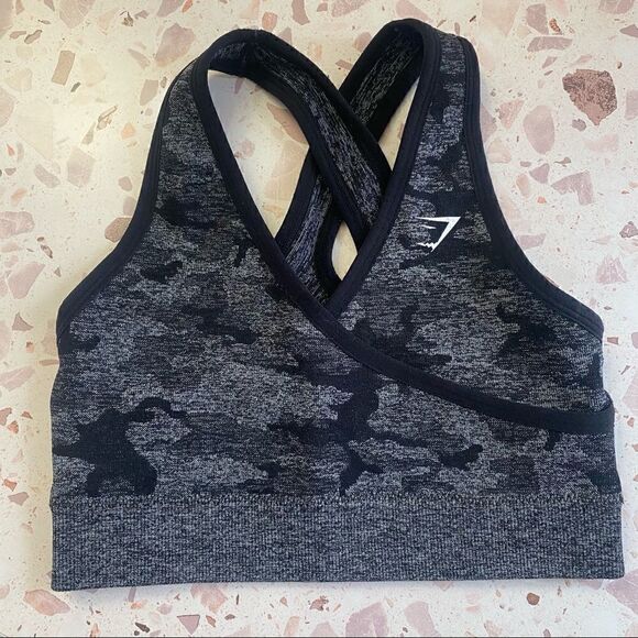 Gymshark camo seamless sports bra - Picture 1 of 13